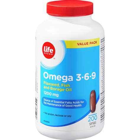 Life Brand Omega 369 1200mg 